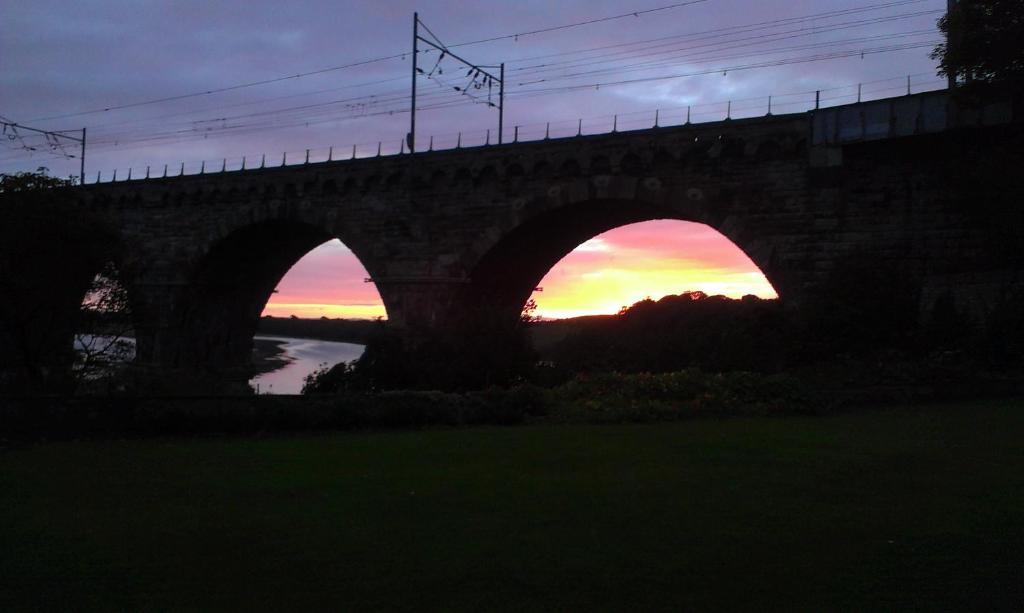 مبيت وإفطار Berwick Upon Tweed Castle Vale House المظهر الخارجي الصورة